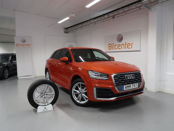 Audi Q2 1.4 TFSI S-LINE V-däck ingår-Cockpit-Navi-Motorvärmare - 2017