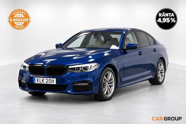 BMW 530 e iPerformance Sedan M Sport Läder Drag Kamera PDC GPS - 2020