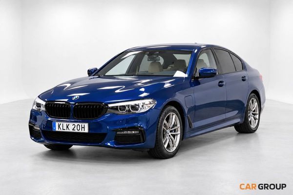 BMW 530 e iPerformance Sedan M Sport Läder Drag Kamera PDC GPS - 2020