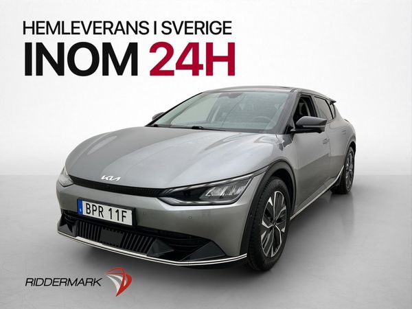 Kia EV6 PLUS 77,4 kWh 360° MOMS Drag Navi Rattvärme Läder - 2023