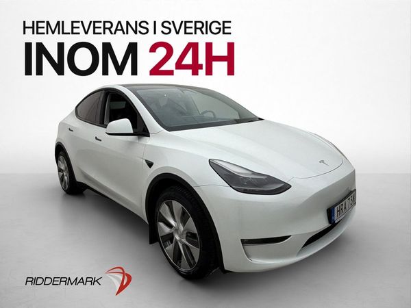 Tesla Model Y Long Range AWD 514hk Värmepump Rattvärme Drag - 2024
