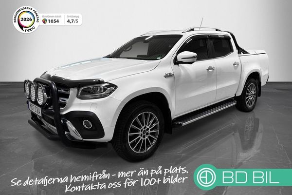 Mercedes X350 d 4Matic Värmare Flaklock Frontbåge Extraljus 360° Moms - 2019