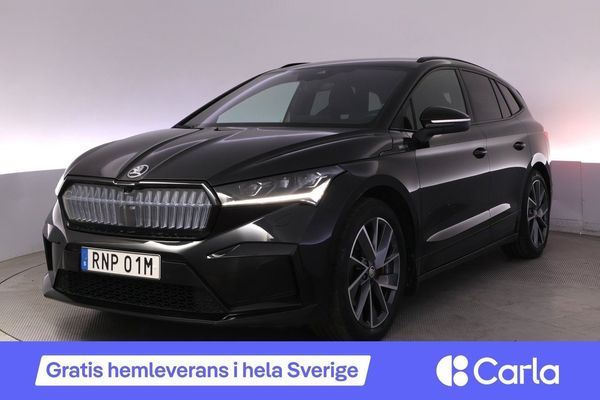 Skoda Enyaq iV 85x SportLine Kamera Elstol Canton HUD Drag - 2025