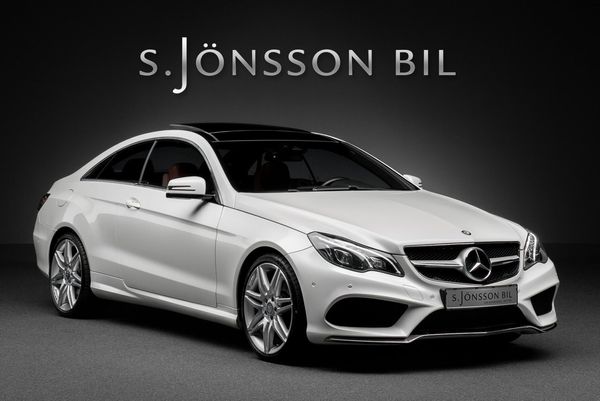 Mercedes E350 AMG Coupé / 2 Ägare / Panorama / Värmare - 2014