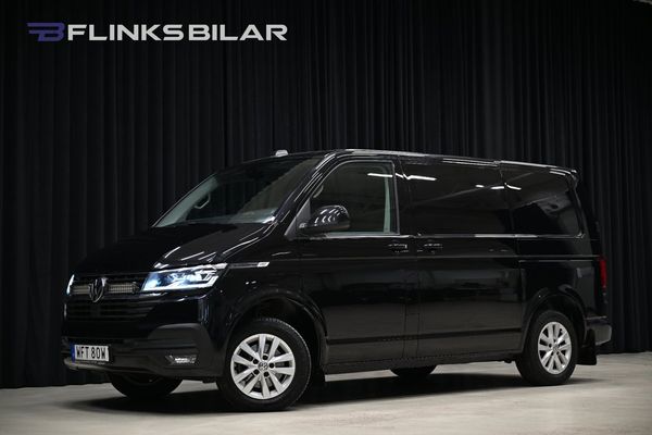 Volkswagen Transporter 4M DSG 150HK Inredd|Nedlackad|LED|ActiveInfo|Moms|SeUTR - 2021