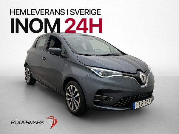 Renault Zoe R135 52 kWh Friköp Edition One BOSE Kamera Skinn - 2020