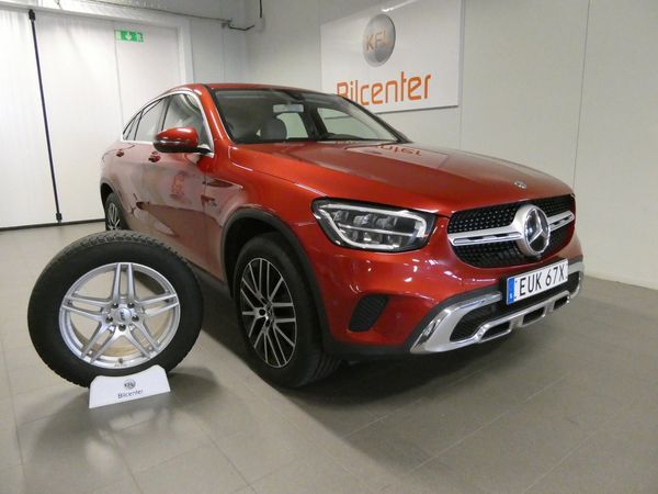 Mercedes GLC300 e Coupé 4M EXCLUSIVE V-Däck ingår 360° Burmester - 2020