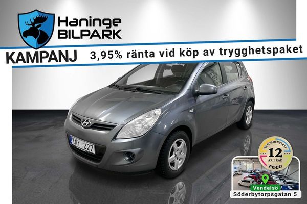 Hyundai i20 5-DR 1.4 SELECT SUPERDEAL FR 3.95% / LÅGMILAD. - 2010