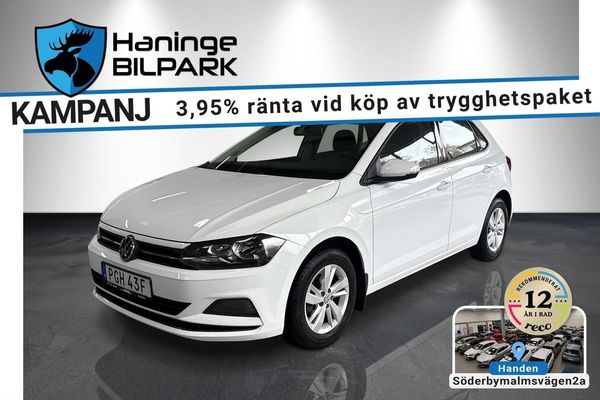 Volkswagen Polo 1.0 TSI 95hk AC Bluetooth USB // SUPERDEAL 3,95% - 2020