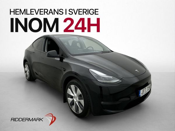 Tesla Model Y Long Range AWD Svensksåld MOMS Dragkrok - 2023