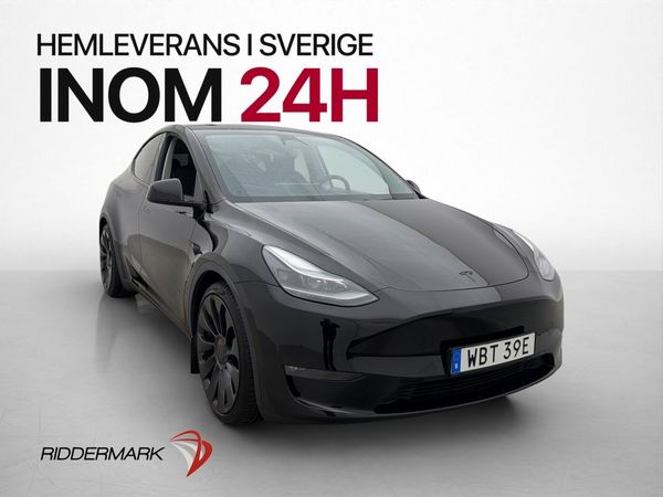 Tesla Model Y AWD Performance Värmepump Drag Skinn Pano - 2025
