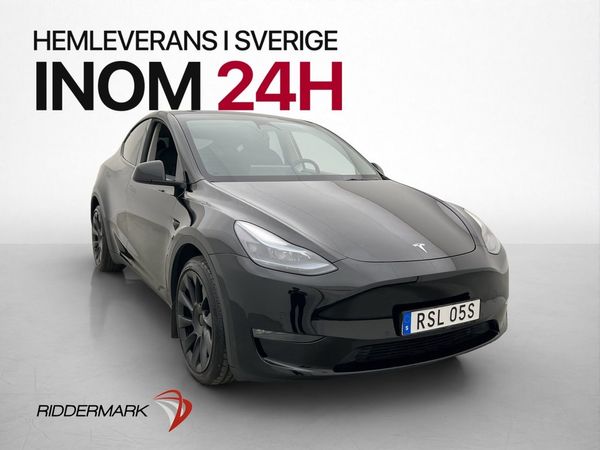 Tesla Model Y Long Range AWD Pano Värmare Skinn AP Navi - 2021