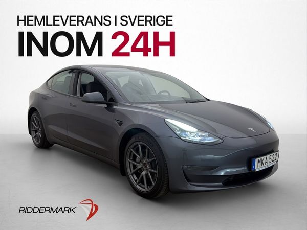 Tesla Model 3 Long Range AWD Pano Kamera Skinn Navi AP - 2021
