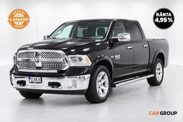 RAM 1500 Dubbelhytt 5.7 V8 HEMI 4x4 TorqueFlite LARAMIE V-hjul - 2018