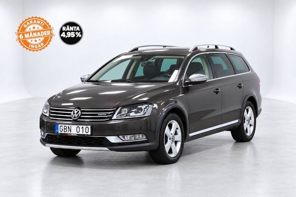Volkswagen Passat Alltrack 2.0 TSI 4Motion Alltrack Panorama Läder Kamera PDC Drag - 2013