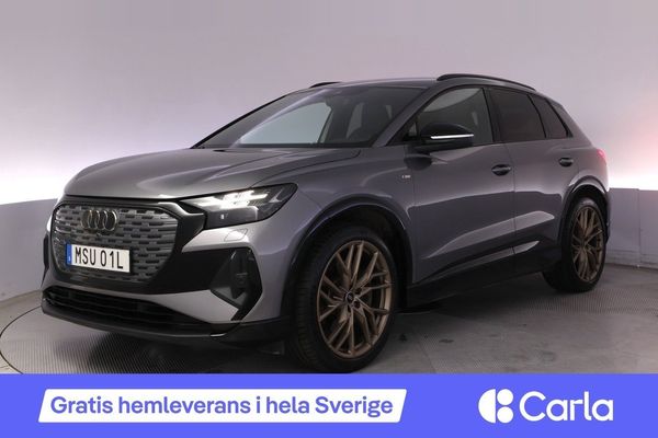 Audi Q4 e-tron 50 e-tron quattro S-line Läder Kamera Sonos AdapFart - 2023