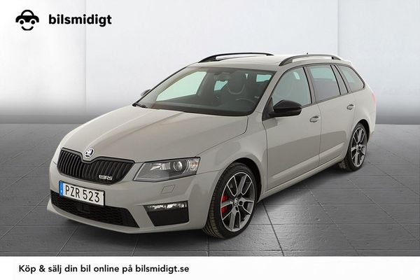 Skoda Octavia Kombi RS 2.0 TSI Drag Läder Pano Navi Värmare 220hk - 2016