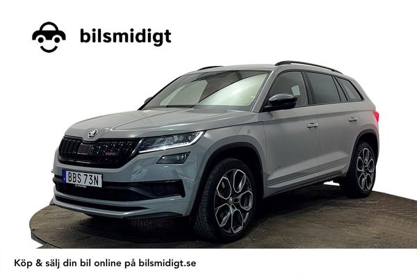 Skoda Kodiaq RS 2.0 TDI 4x4 Drag Läder Kamera Värmare CANTON - 2021