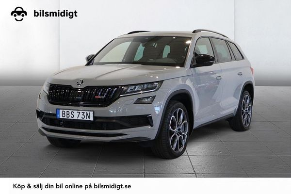 Skoda Kodiaq RS 2.0 TDI 4x4 Drag Läder Kamera Värmare 240hk - 2021