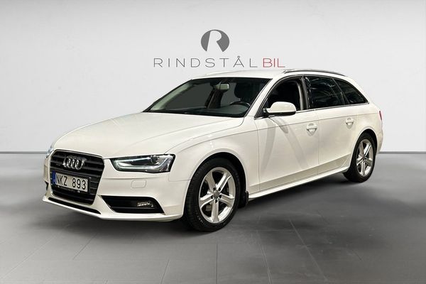 Audi A4 Avant 2.0 TFSI 180 HK BASE Q 12100MIL 866KR/ÅR 17" - 2014