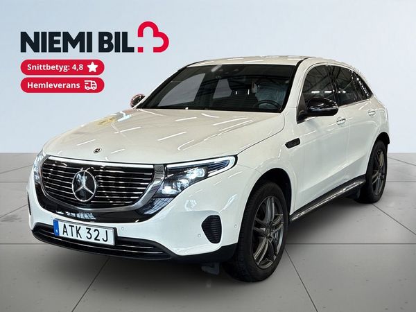 Mercedes EQC400 4MATIC S&V-Hjul/Drag/Adfart/Navi/Pvärm/Keyless/MOMS - 2022