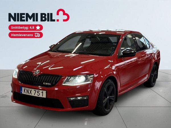 Skoda Octavia RS RS 2.0 TSI RS S&V/M&Kvärm/Psens/Canton/Lane assist/Navi - 2015