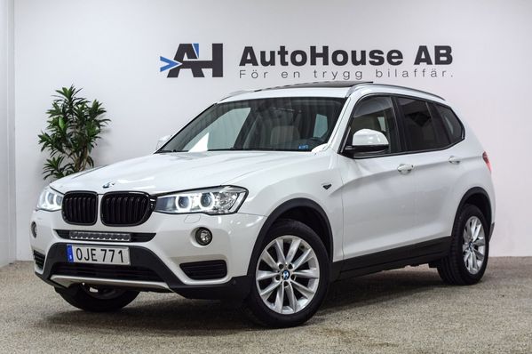 BMW X3 xDrive20d Värmare Drag Pano Skinn H/K Garanti - 2017