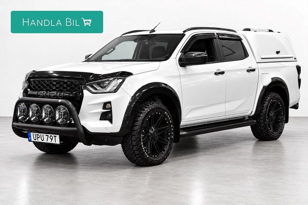 Isuzu D-Max 1.9 CNG 4WD XRX Diff D-värm Kåpa Moms Drag SoV - 2023