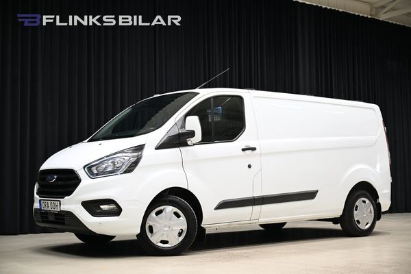 Ford Transit Custom 130HK L2 Automat|Inredd|Drag|Värmare|Backkamera - 2023