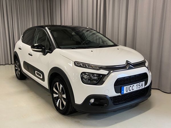 Citroen C3 1.2 110hk Shine Automat Apple Car Keyless - 2023