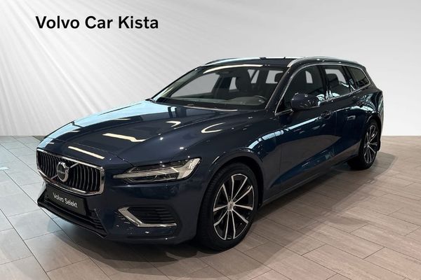 Volvo V60 T6 Plus Bright B-Kam Blis Drag Läder Carplay - 2024