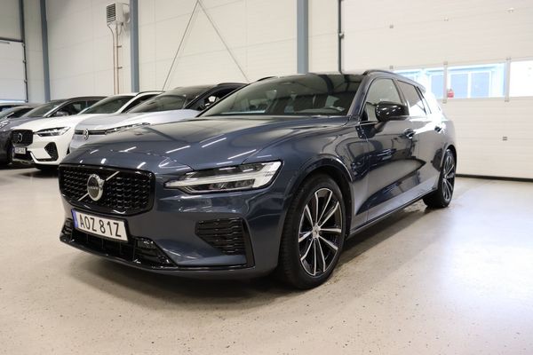 Volvo V60 Recharge T6 AWD Plus Dark B-Kam Drag Orrefors 350hk - 2024