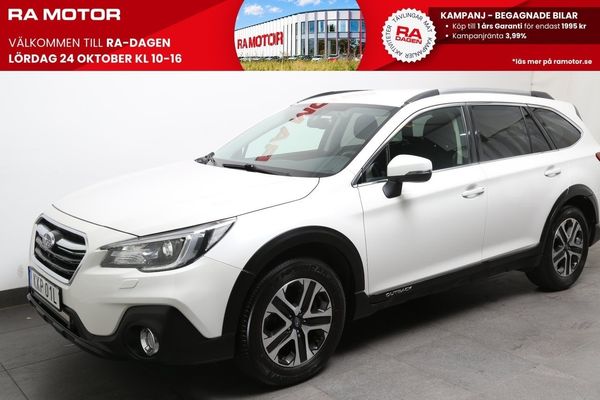 Subaru Outback 2,5i 175hk Active AWD Aut Motorv Dragkrok - 2019
