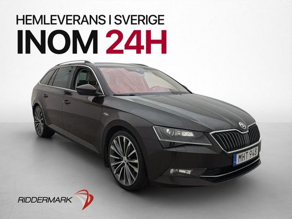 Skoda Superb Kombi TDI 190hk L&K Kamera Canton Värmare Drag - 2016