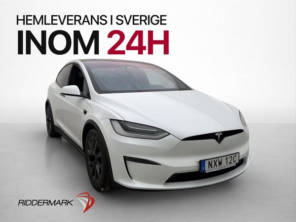 Tesla Model X 670hk AWD Drag Autopilot Kamera YOKE MOMS - 2023