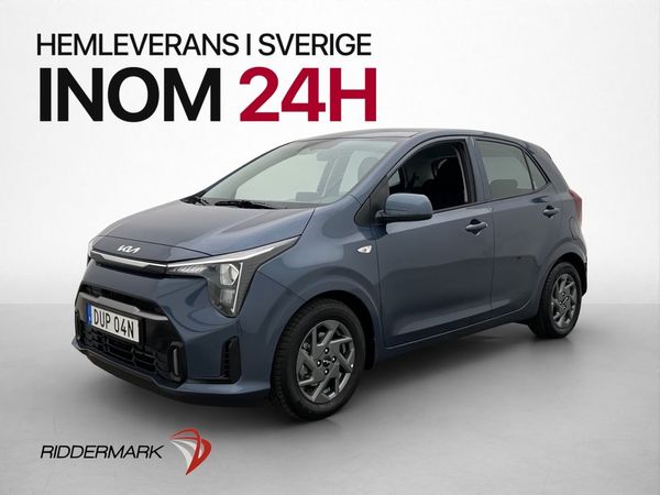Kia Picanto GLS 84hk Kamera Rattvärme Sätesvärme Farthållare - 2026