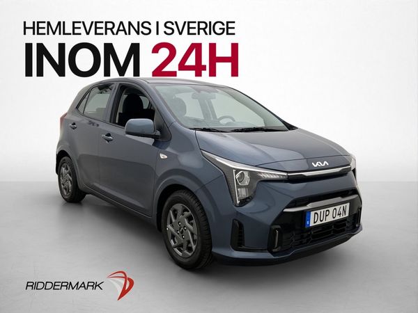 Kia Picanto GLS 84hk Kamera Rattvärme Sätesvärme Farthållare - 2026
