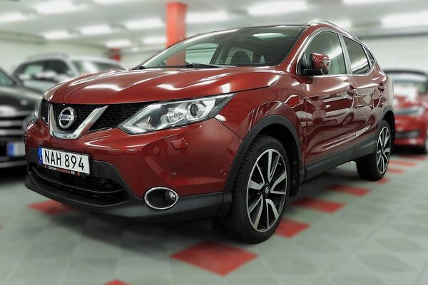Nissan Qashqai 1.2 DIG-T Tekna Panorama 360° kam SoV Hjul Nyservad - 2016