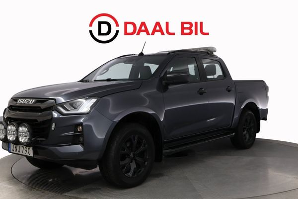 Isuzu D-Max CREW CAB 1.9 4WD 163HK DRAG VÄRMARE B-KAMERA CARPLAY - 2023