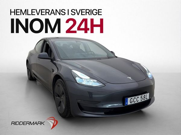 Tesla Model 3 Long Range AWD Autopilot Värmepump Rattvärme - 2021