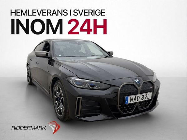 BMW i4 M50 xDrive MOMS Värmepump Drag H/K Laser HUD 360 Skin - 2023