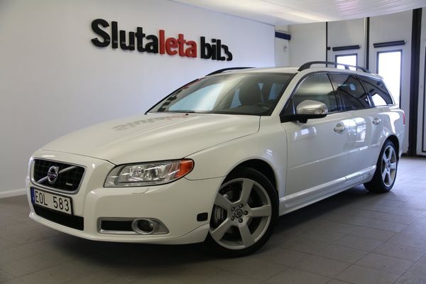 Volvo V70 2.5FT R-Design 231hk Drag Skinn S/V Hjul - 2011