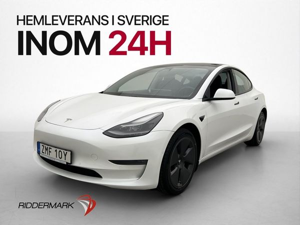 Tesla Model 3 Long Range AWD Värmepump MOMS Pano Kamera - 2021