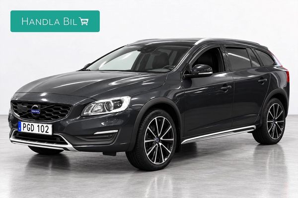 Volvo V60 Cross Country D4 AWD Summum Business Advanced D-värm VOC Drag SoV-hju - 2017