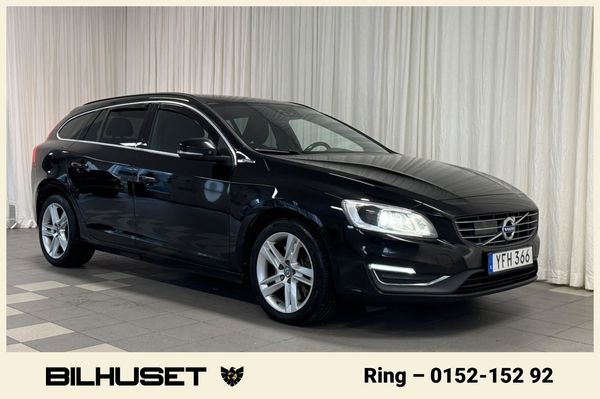 Volvo V60 D5 Twin Engine AWD DRAG NAVI Rattvärme H&K BLIS - 2017