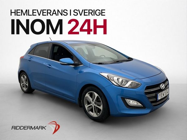 Hyundai i30 1.6 GDI 135hk Comfort GO Edition Drag Rattvärme - 2017