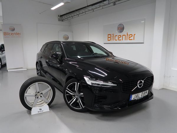 Volvo V60 Recharge T6 AWD R-Design V-Däck ingår Navi-Kamera-Drag- - 2022