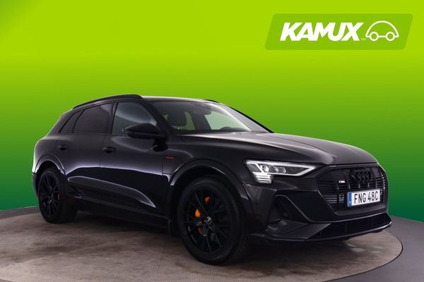 Audi e-tron 55 quattro S-Line Black EDT 360 B&O Pano Drag Läder Nav - 2022