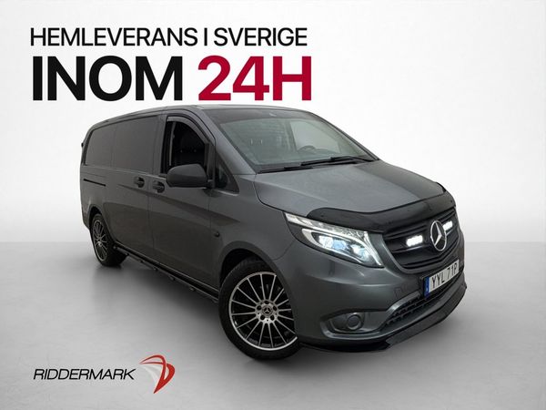Mercedes Vito 116 L2 Värmare Skinn Drag CARPLAY Moms - 2021