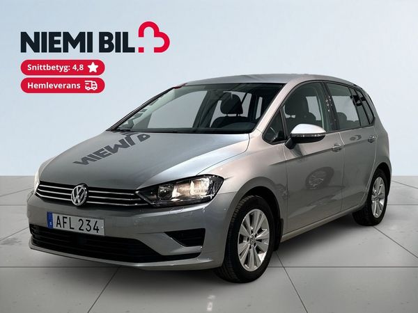 Volkswagen Golf Sportsvan 1.2 TSI BMT Base 1-Ägare Dragkrok Motorvärmare S/V-hjul - 2018
